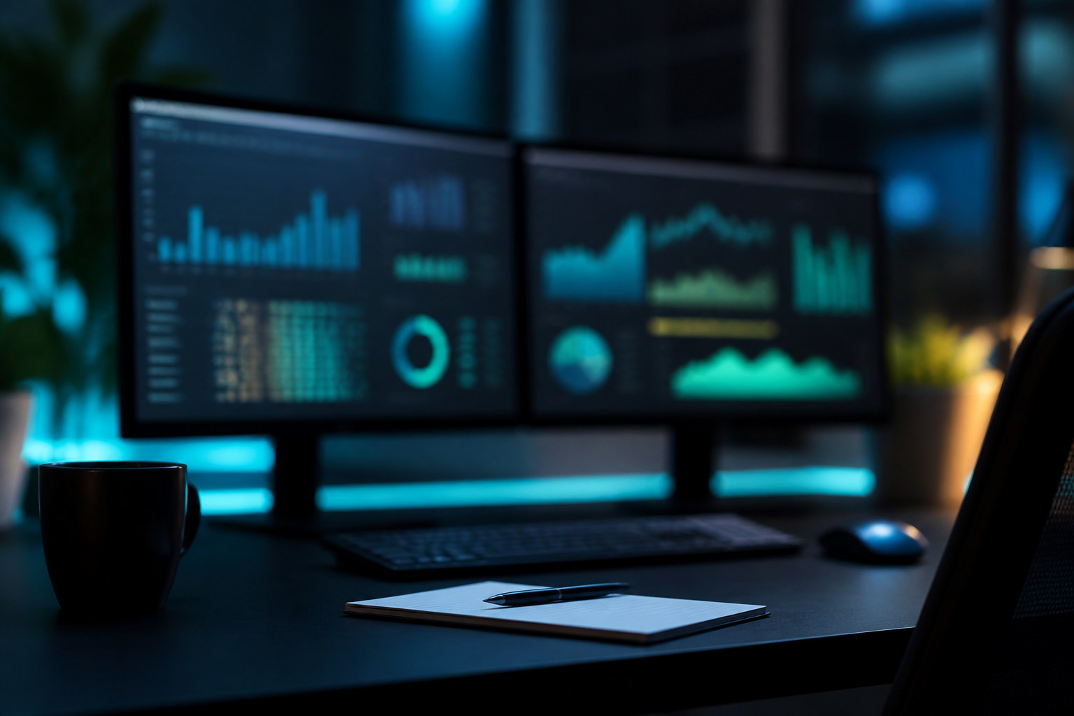 Data analytics and dashboards