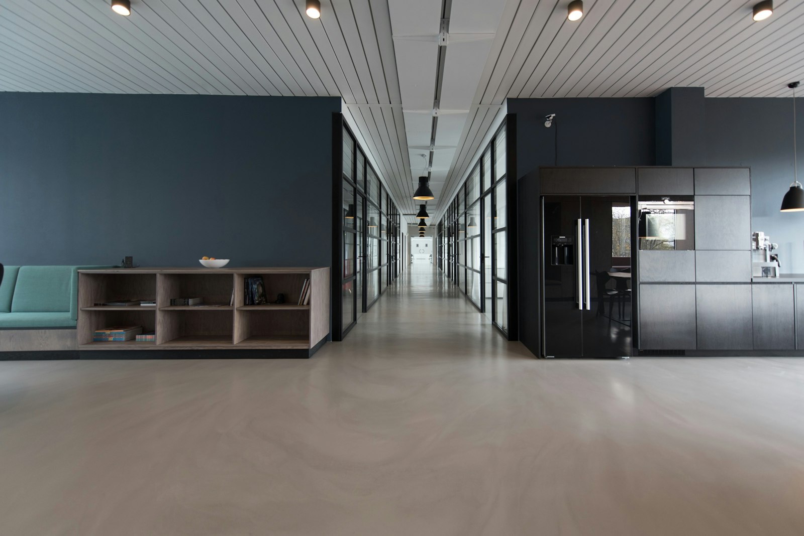 Modern office interior — engineering and delivery environment
